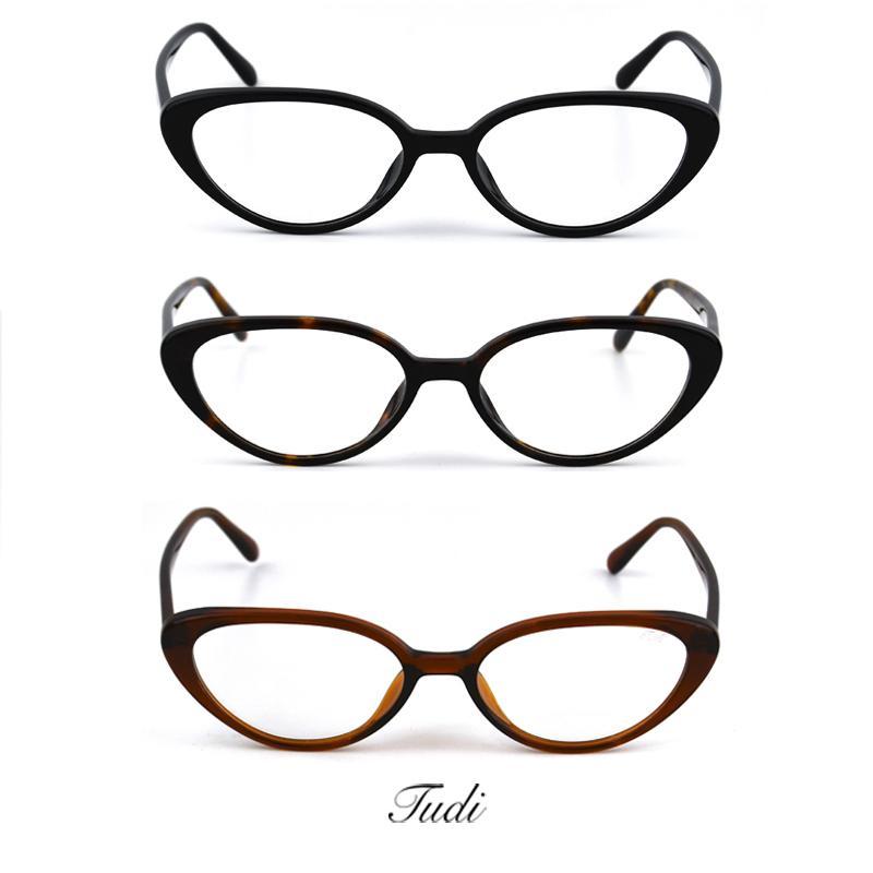 TUDI  รุ่น Nadia เฉี่ยวอย่างมีคลาส เก๋แบบไม่ต้องพยายาม  แว่นสายแฟที่ออกแบบมาเพื่อคนมีสไตล์ ทรงเฉี่ยว กรอบสวย น้ำหนักเบา