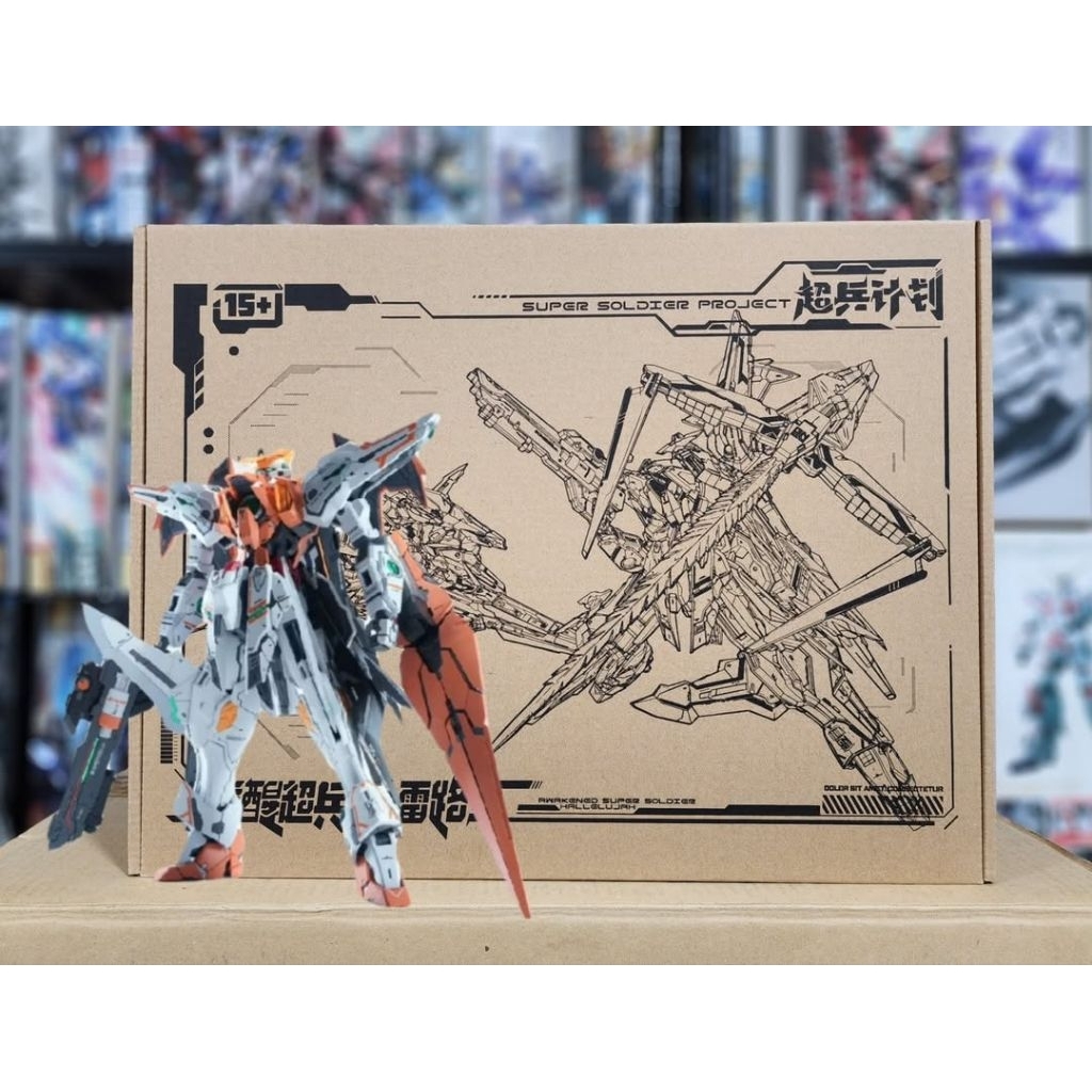 🛵พร้อมส่ง 🛵 Super Soldier Plan 1/100 Hallelujah Kyrios