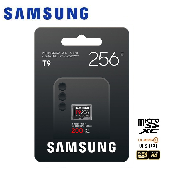 Samsung 256GB T9 MicroSDXC (200MB/s)