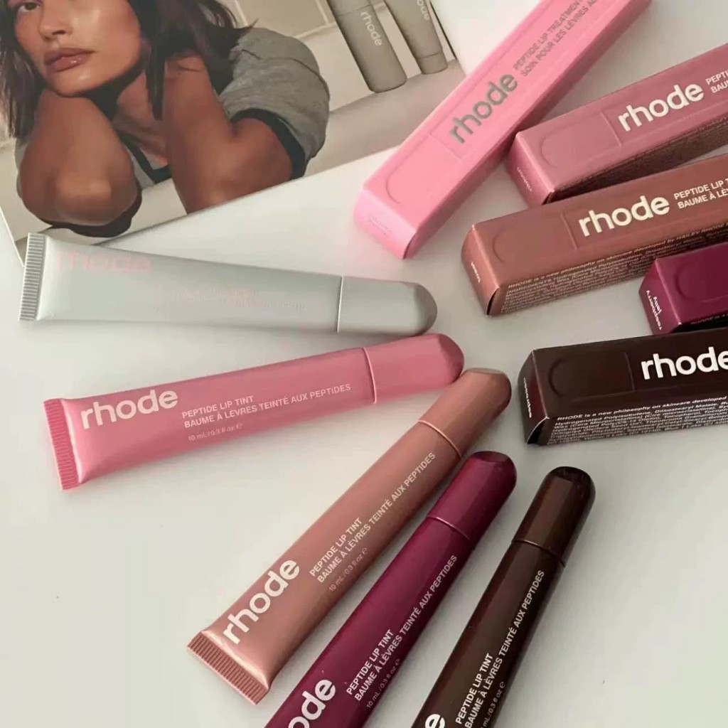 ของพร้อมส่ง⛱ RHODE Scented Peptide Lip Tint 10ml ลิปทินต์ ลิปมันบำรุง #Espresso #Toast #Ribbon