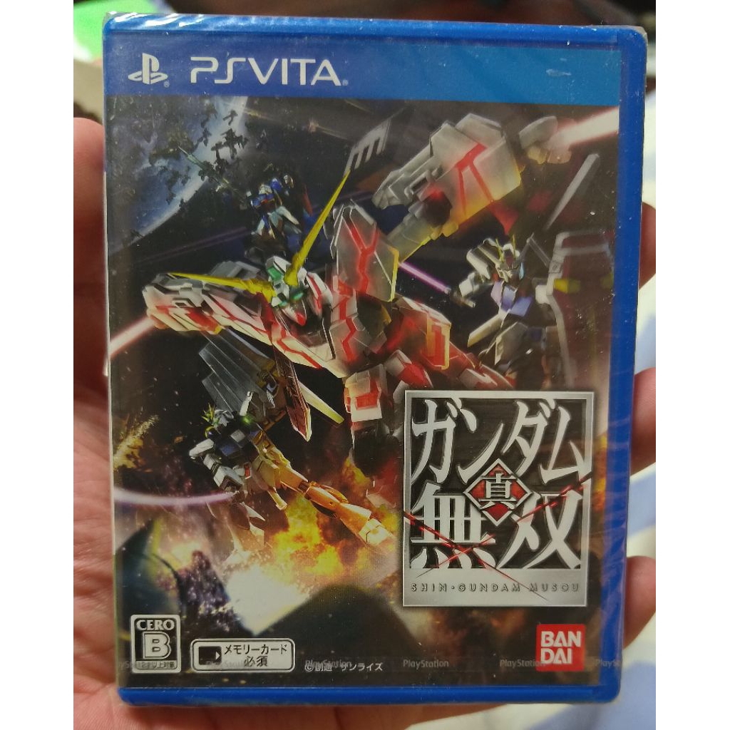 ตลับเกม Ps Vita ของแท้สภาพ มือ 1  Shin Gundam Musou