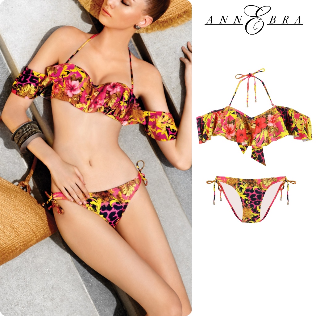 Annebra Cruise เซตชุดว่ายน้ำ บิกินี่ ทูพีช Two Pieces Bikini Swimwear Set รุ่น AS9-372/AS9-373