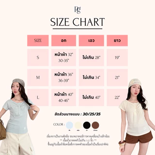 RICHYGIRL | Mi-ka Top เสื้อยืดคอวี กระดุมสแนป ผ้ายืดนิ่มใส่สบาย ทรงเข้ารูปพอดีสวย (S/M/L)