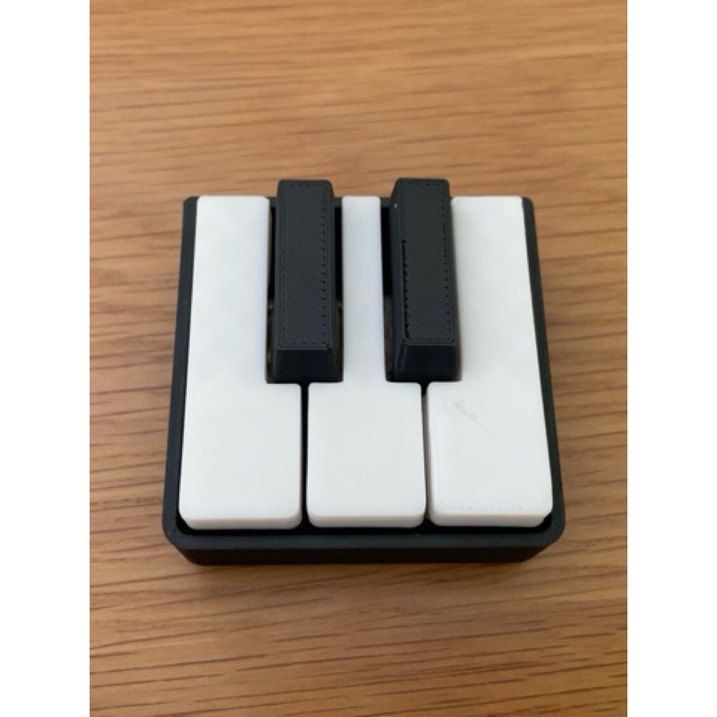 Piano Key Clicker – 5-Key Mini Keyboard Fidget