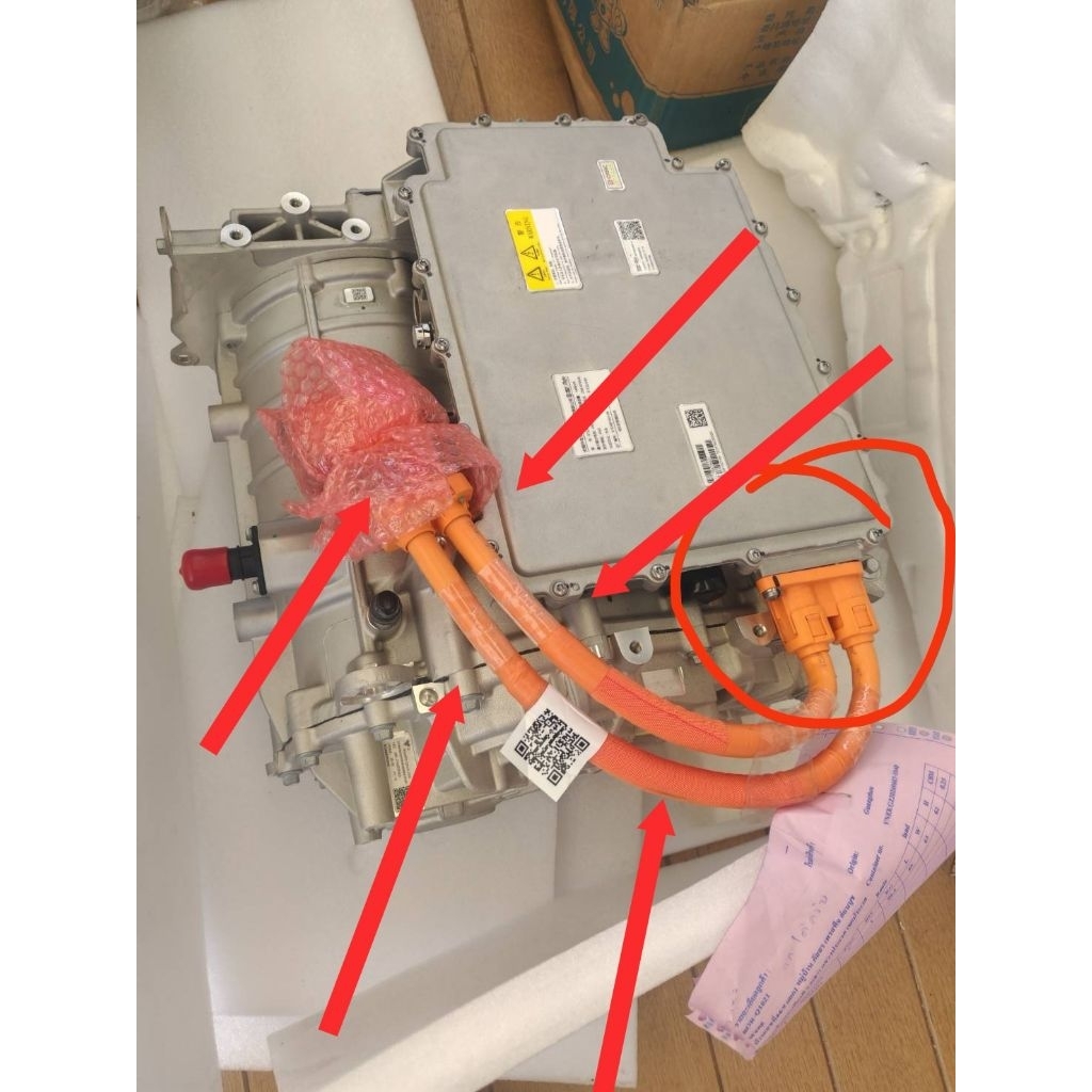 สายไฟHV รุ่นNETA X ช่วงMUCต่อเข้าCDUรหัสสินค้าS31-2105080AB