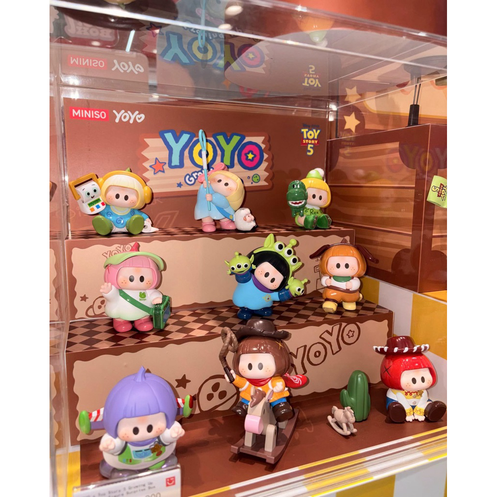 YoYo Toy Story กล่องสุ่ม miniso