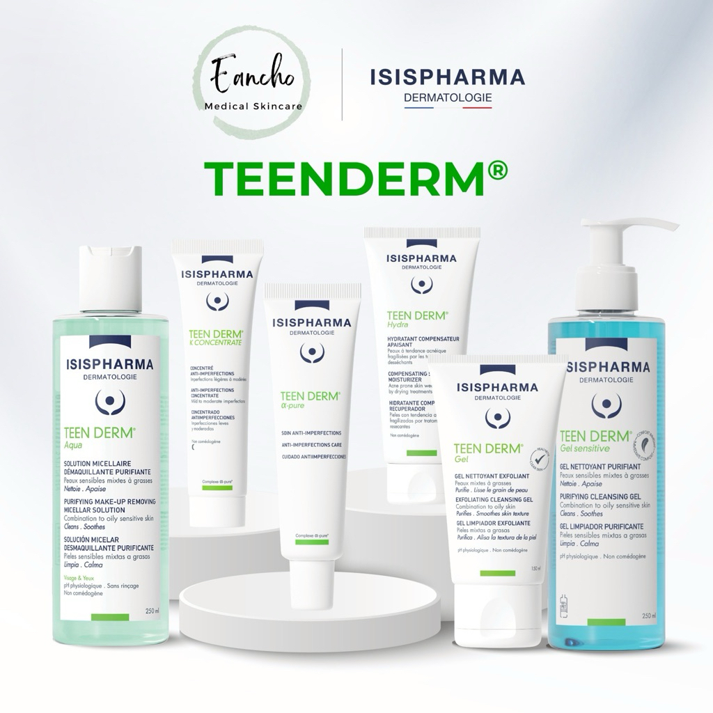 ISIS PHARMA TEEN DERM ผลิตภัณฑ์ลดสิวของแท้ 100% พร้อมส่ง