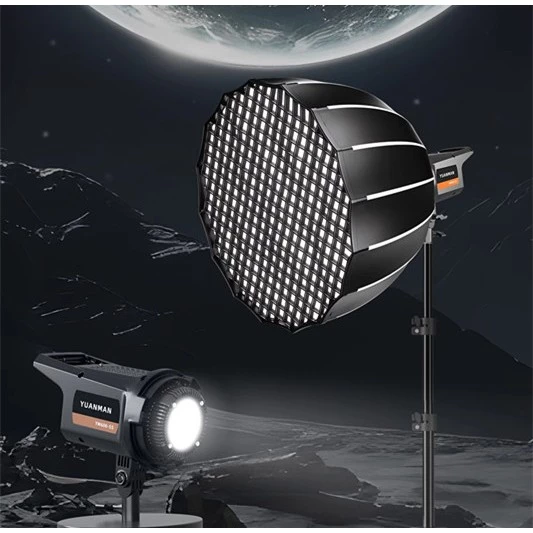 Softbox 90cm 500w LED Light พร้อม Grid ไฟสตูดิโอ