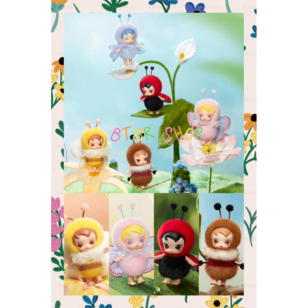 💐พร้อมส่งในไทย💐 พวงกุญแจห้อยกระเป๋า Baby Molly Buggy Roam เชคการ์ด 💐