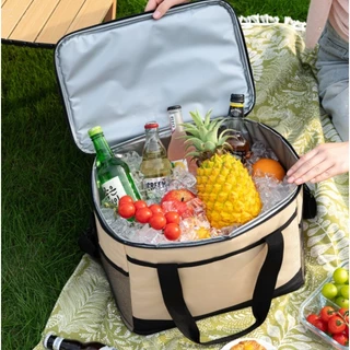 กระเป๋าเก็บความเย็น/ร้อน 15L/27L/35L/45L กระเป๋าเก็บอุณหภูมิ สำหรับปิคนิค เก็บเครื่องดื่ม อาหาร อื่นๆ