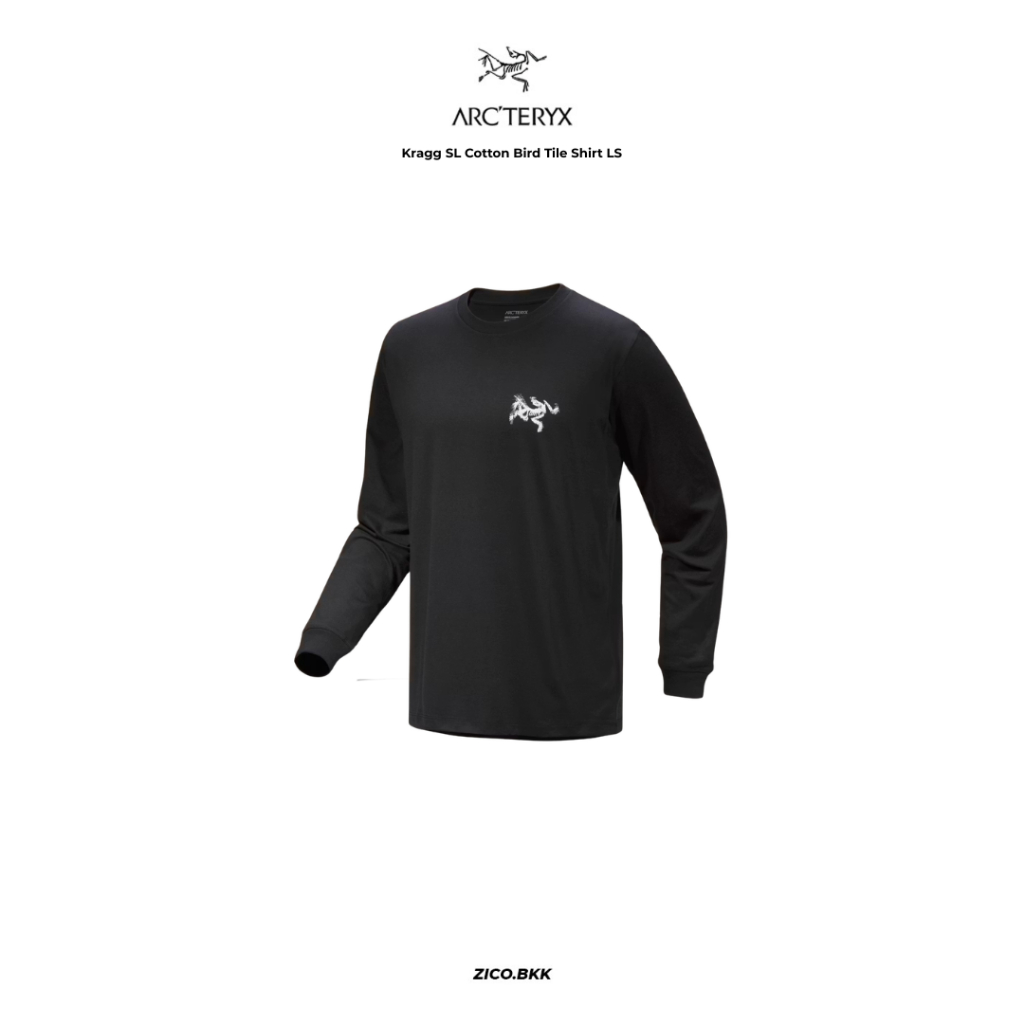 Arc'teryx Kragg SL Cotton Bird Tile Shirt LS