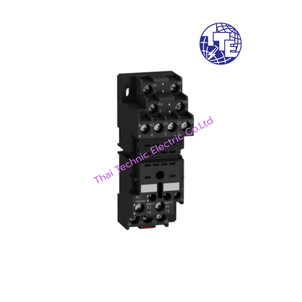 ปลั๊กอินรีเลย์ซ็อกเก็ต  "SCHNEIDER" RXZE-2M114  10A 250VAC