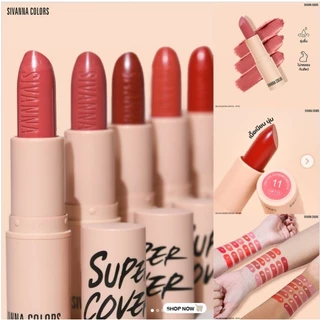 HF713 Sivanna Colors DELUXE EDITION LIPSTICK #ลิปสติกเนื้อแมทท์ 4 g.