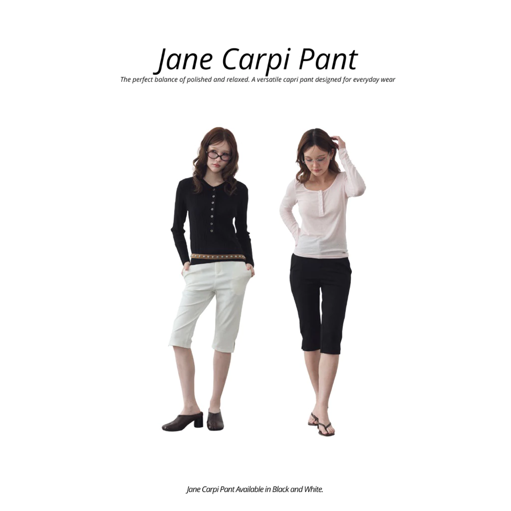 MALISTA - Jane Carpi pants กางเกงสามส่วน
