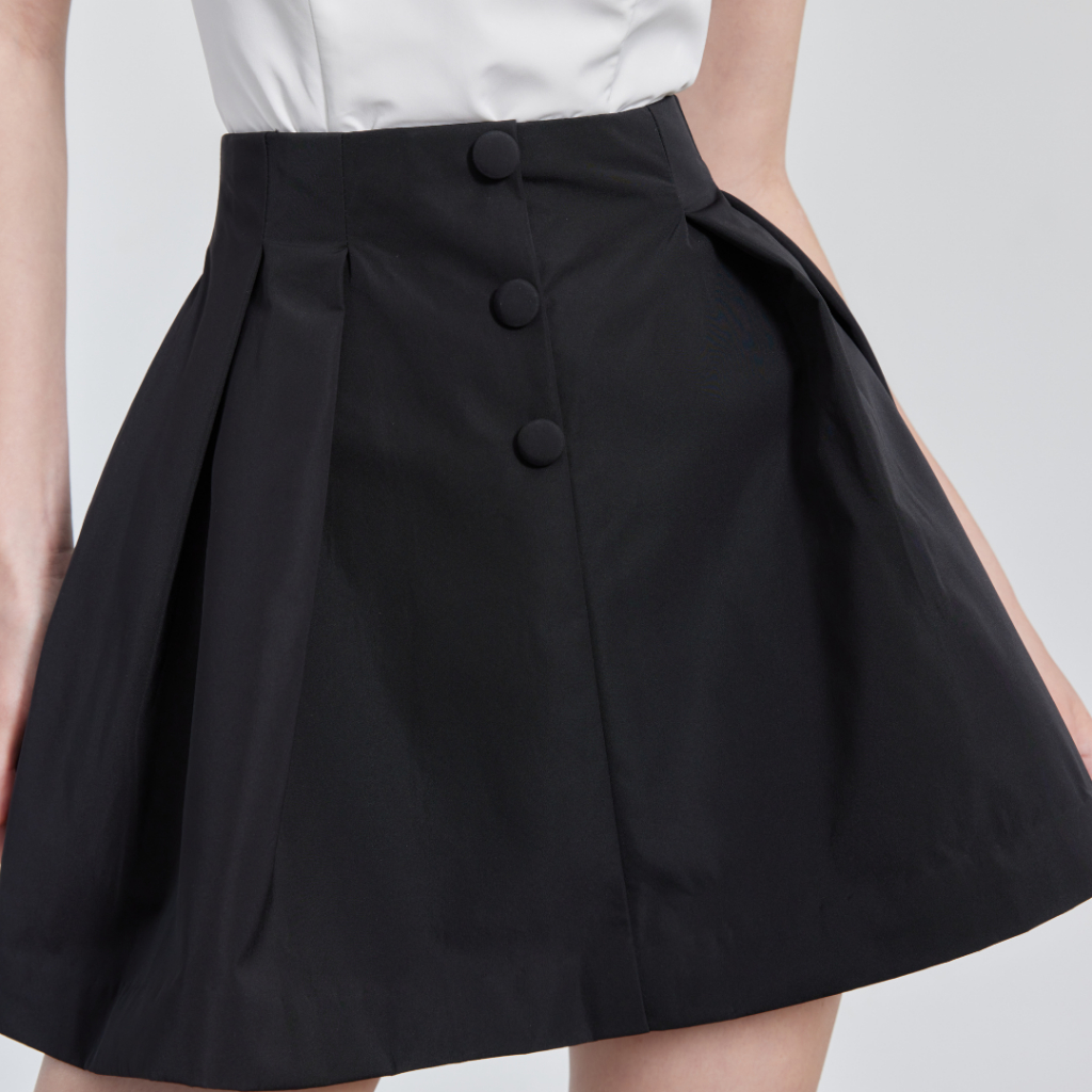 CHER’Z – SS2604 กระโปรงสั้นผ้า Taffeta