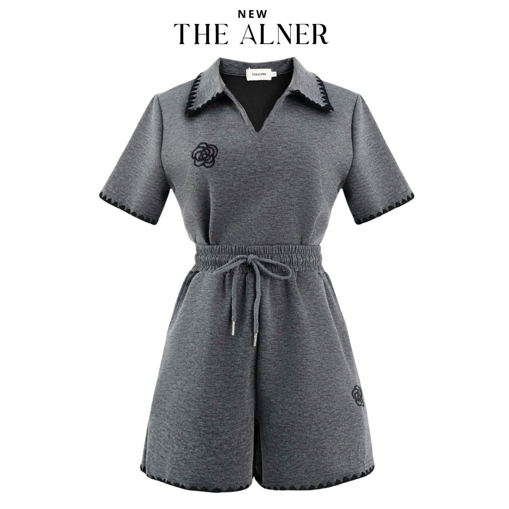 งานป้าย The alner 2ชิ้น (เสื้อ+กางเกง) 3XL งานใหม่