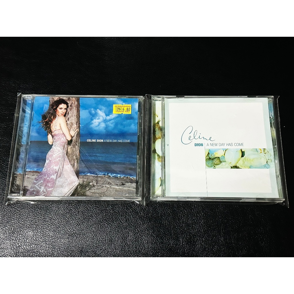 แผ่น CD มือ 2 Celine Dion A New Day Has Come CD Album + CD single