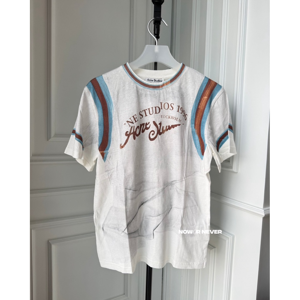 มีโค้ดลด 20% /พร้อมส่ง/ ACNE STUDIOS GRAPHIC T-SHIRT ของแท้ 100% ออกช็อปเกาหลี