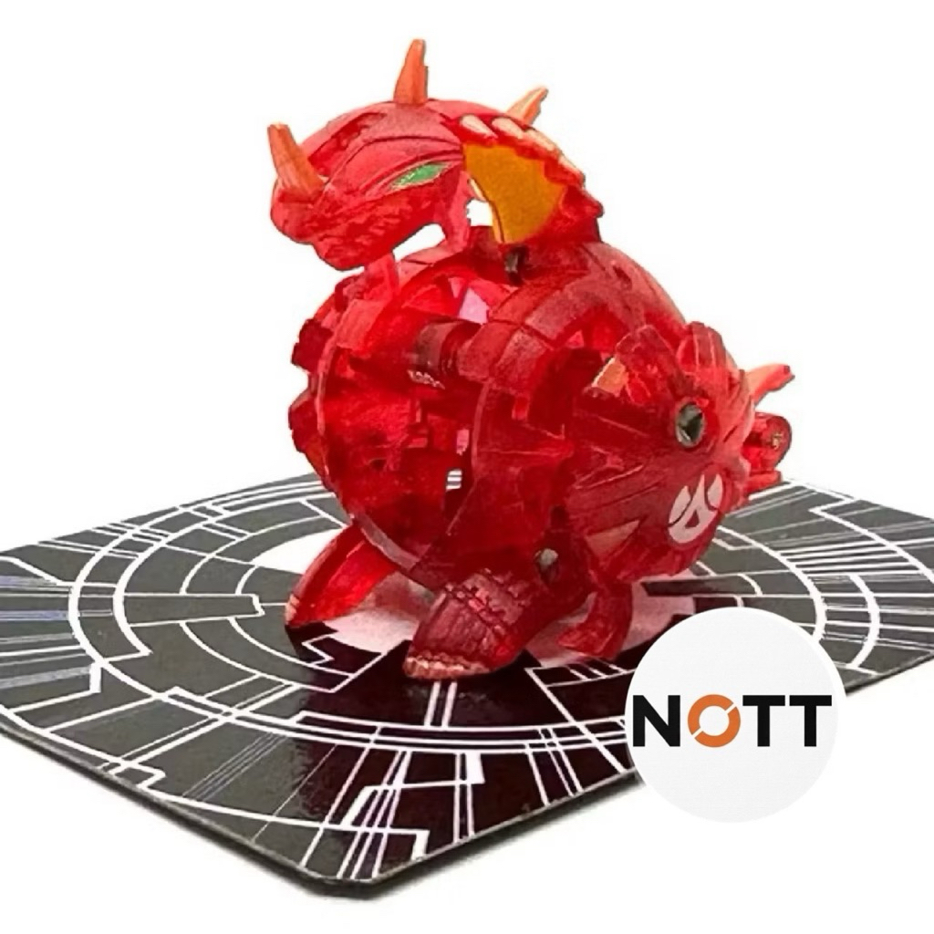 บาคุกัน Bakugan B2 Translucent Pyrus Single Headed Hydranoid