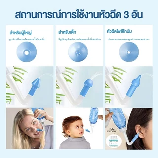 Airuidu YT330 ขวดล้างจมูกพกพา เครื่องล้างจมูกเกรดการแพทย์ ความจุใหญ่ 330ml แก้อุดตันภูมิแพ้ เหมาะผู้ใหญ่เด็ก