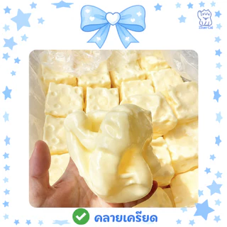 【ส่งจากไทย】Cheese Squishy ชีสบีบคลายเครียด ล้างน้ำได้ ไม่ต้องซื้อใหม่ 🧀 เนื้อแน่นหนึบ ไม่มีไส้จิ้มมือ บีบฟินทั้งวัน