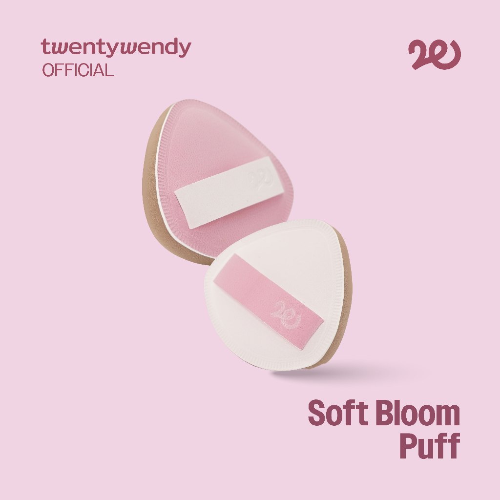 twentywendy | Soft Bloom Puff พัฟเนื้อนุ่มช่วยเกลี่ยเมคอัพหร