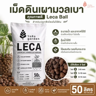เม็ดดินเผามวลเบา Popper, Leca ball ระบายน้ำ และอากาศได้ดี ช่วยรักษาความชื้น