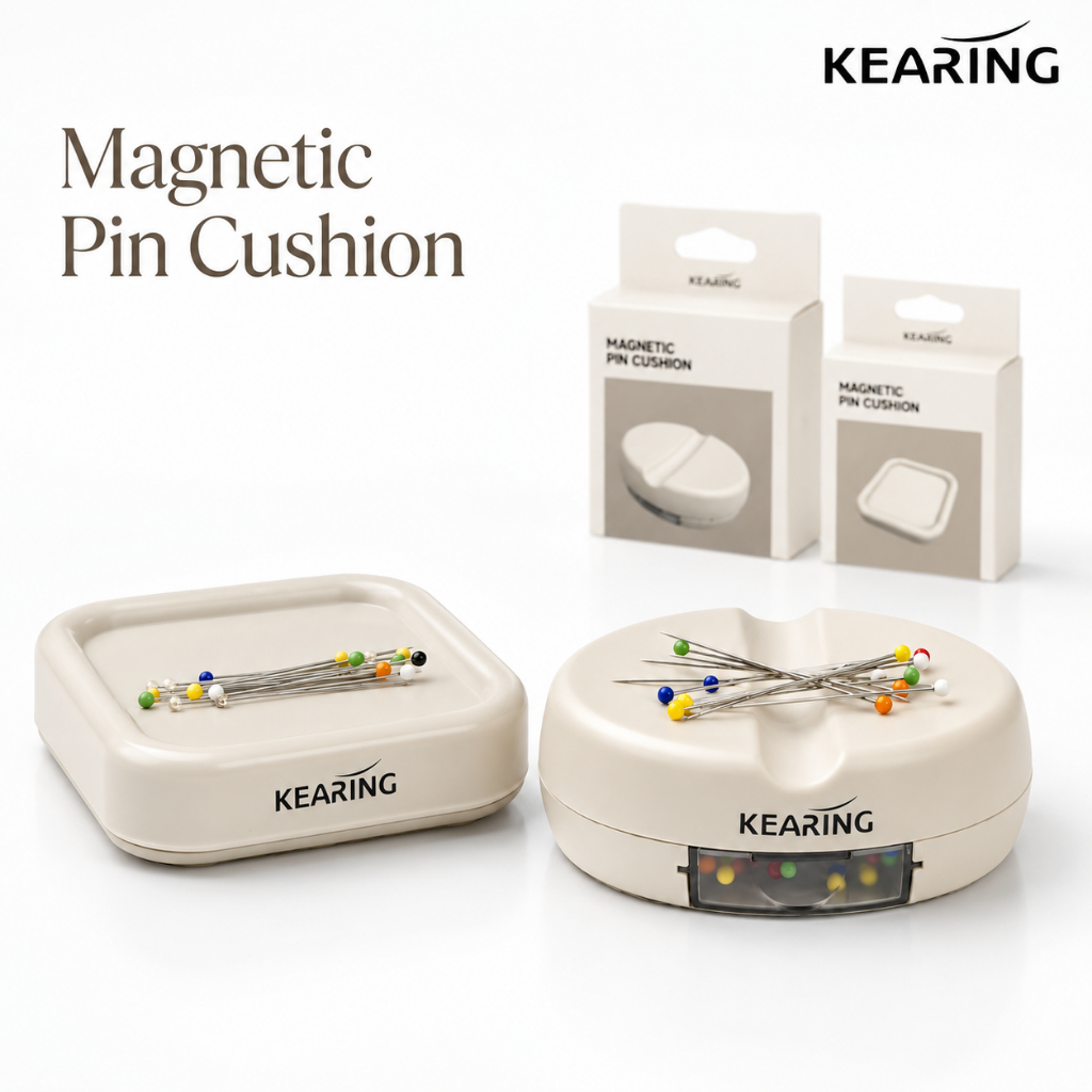KEARING Magnetic Pin Cushion ถาดแม่เหล็กสำหรับวางเข็มหมุด รุ่น PC-M / PC-E (ไม่รวมเข็มหมุด)