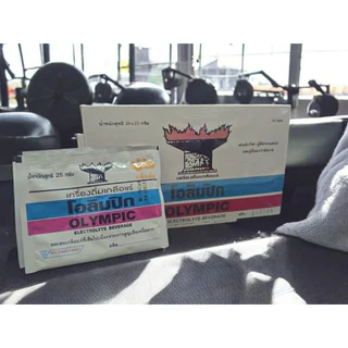 เกลือแร่โอลิมปิก Olympic ชนิดผง รสส้ม Olympic 50ซอง/กล่อง