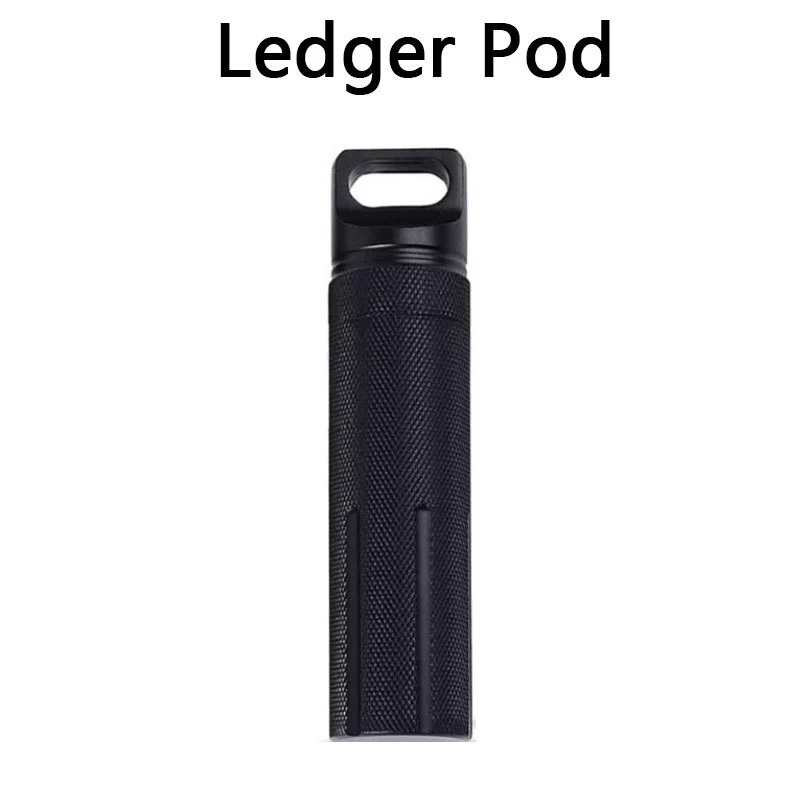 Ledger Pod เคสเก็บ Ledger Nano X และ Ledger Nano S Plus กันน้ำ กันไฟ กันความร้อน