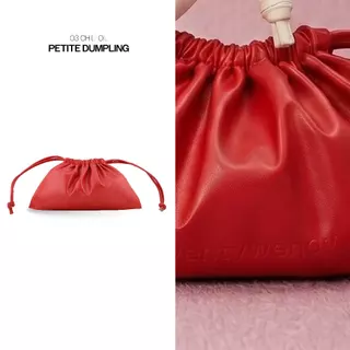 twentywendy Petite Dumpling | กระเป๋าหูรูดหนังวีแกน (PU Leather) ดีไซน์มินิมอล น้ำหนักเบา พกพาสะดวก จุของได้อย่างจุใจ