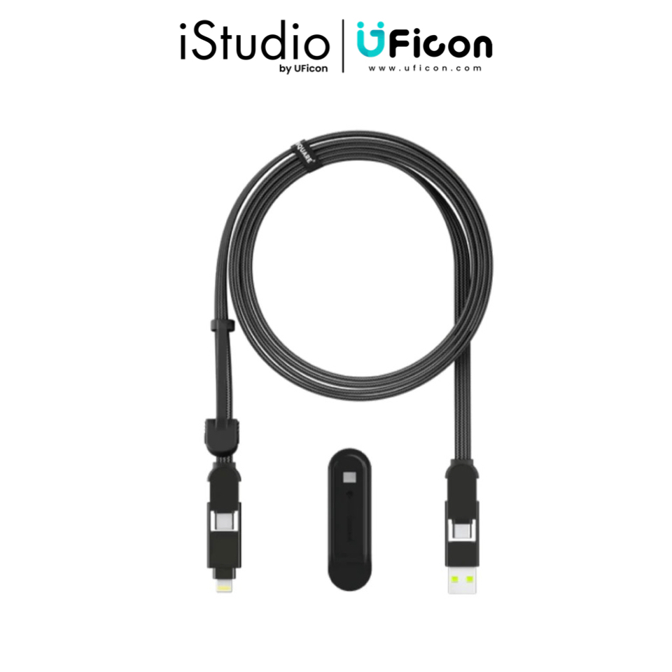 สายชาร์จ Rolling Square InCharge XL 30 cm / 2m ; iStudio by UFicon