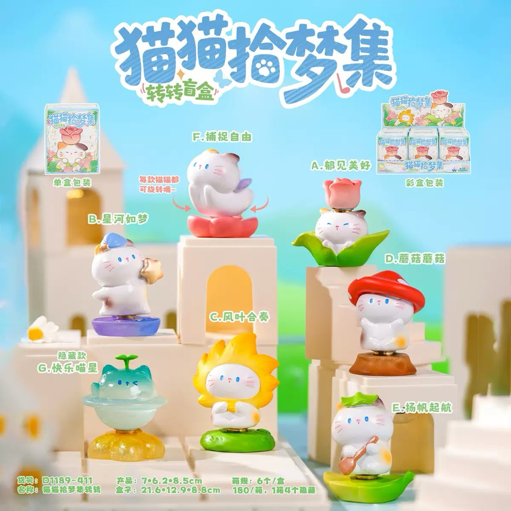 (ย99) โมเดล มินิ : Collection of Cat's Collected Dreams Series
