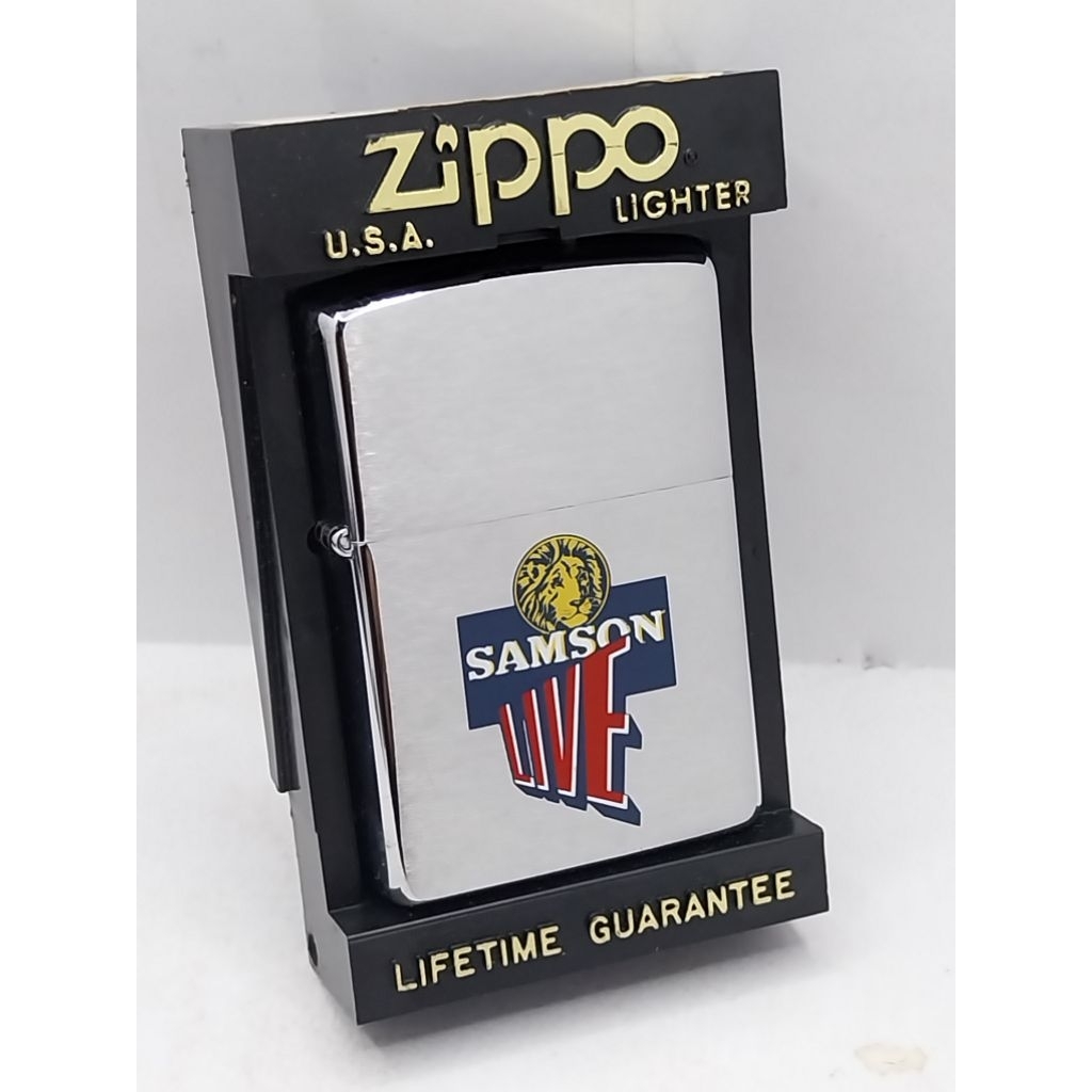 Zippo Samson  ผลิตปี 1994 พร้อมกล่อง #สินค้าใหม่เก่าเก็บยังไม่ผ่านการใช้งาน❤️รับประกัน Zippo แท้100%