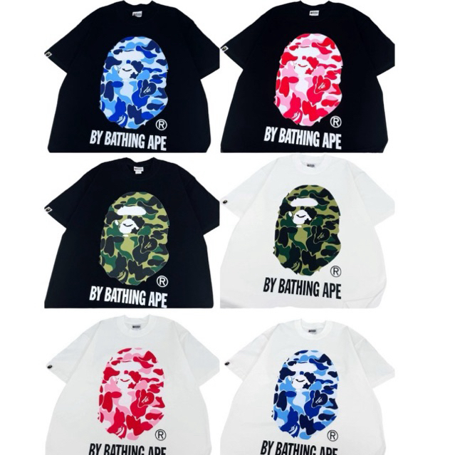 เสื้อยืดแขนสั้น Oversizeลายเท่ๆ