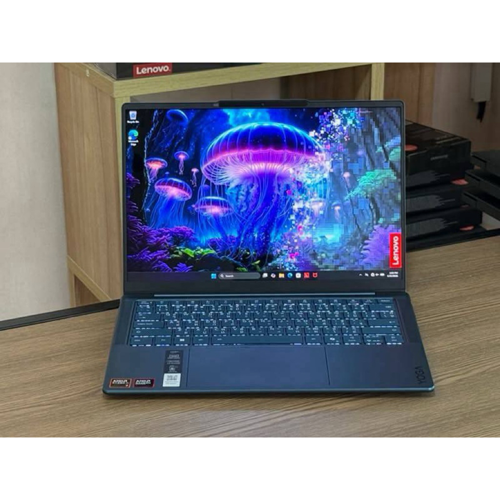 Lenovo Yoga Pro 7 14AKP10-83KG0004TA Ryzen AI 7 350 SSD1TB RAM32GB เครื่องใหม่ตัวโชว์อุปกรณ์ครบกล่อง