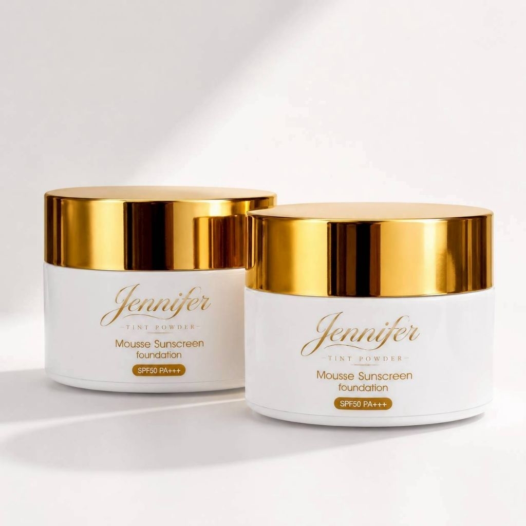 JENNIFER แป้งทิ้นท์กันแดดหน้าเด้ง TINT POWDER SUNSCREEN  SPF 50 PA