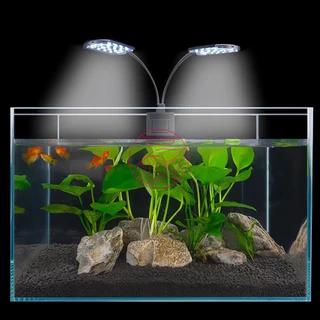 โคมไฟ LED สำหรับตู้ปลา แบบหนีบ ไฟเลี้ยงปลา 5W ระบายความร้อนได้ดี