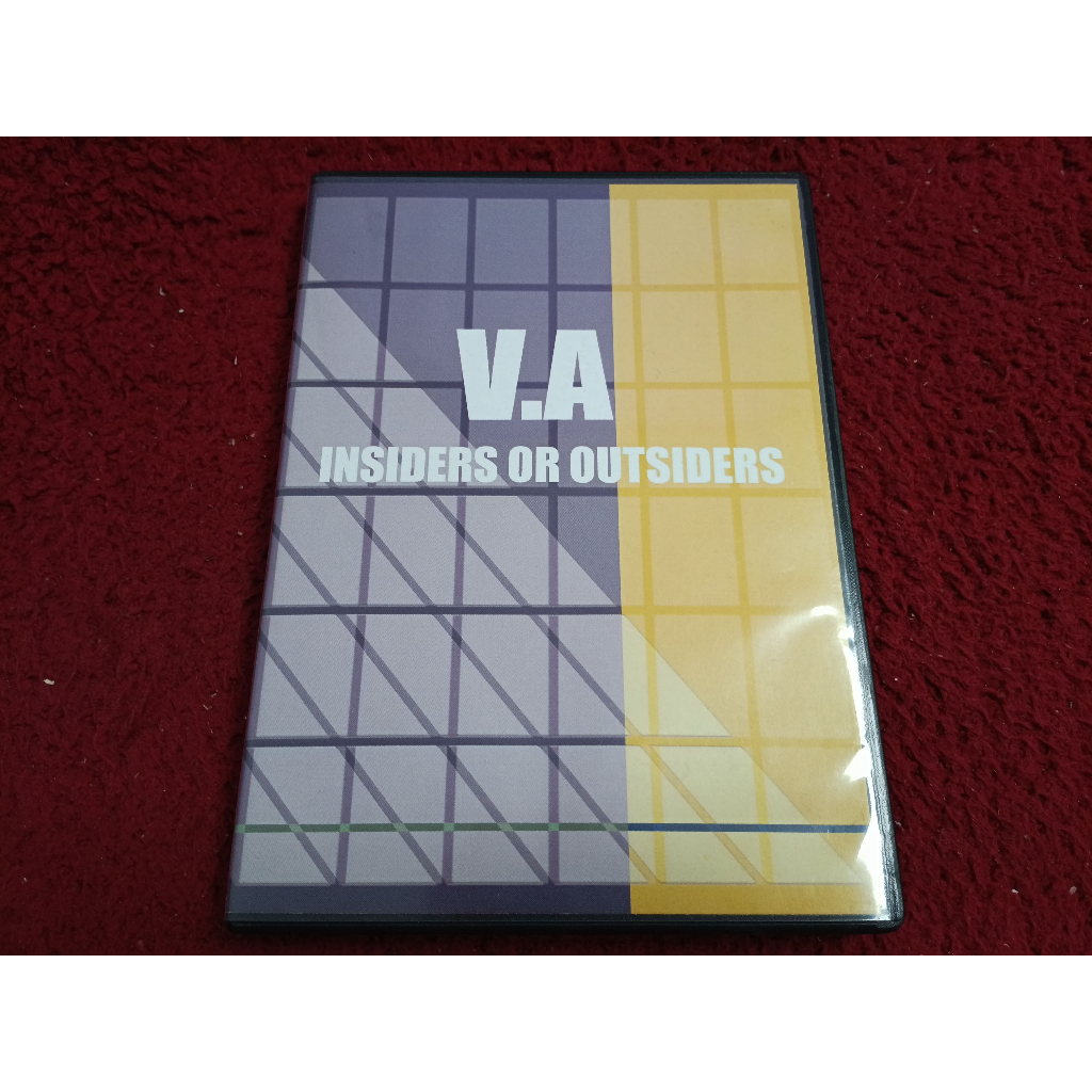 DVD สากล Insiders or outsiders  สภาพตามรูปปก AK150