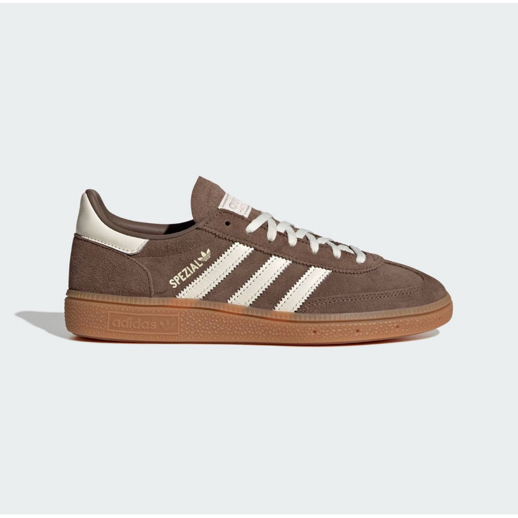 ส่งต่อ adidas ไลฟ์สไตล์ รองเท้า Handball Spezial Unisex สีน้ำตาล IF6490 มือ 2 ไซซ์ 6.5 UK