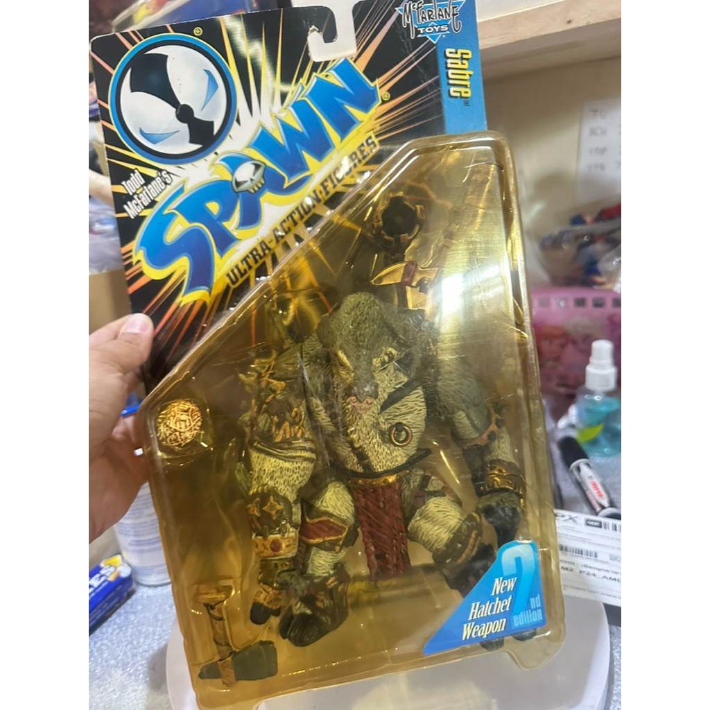 SPAWN SABRE  ULTRA ACTION FIGURE SEALED MCFARLANE 1997