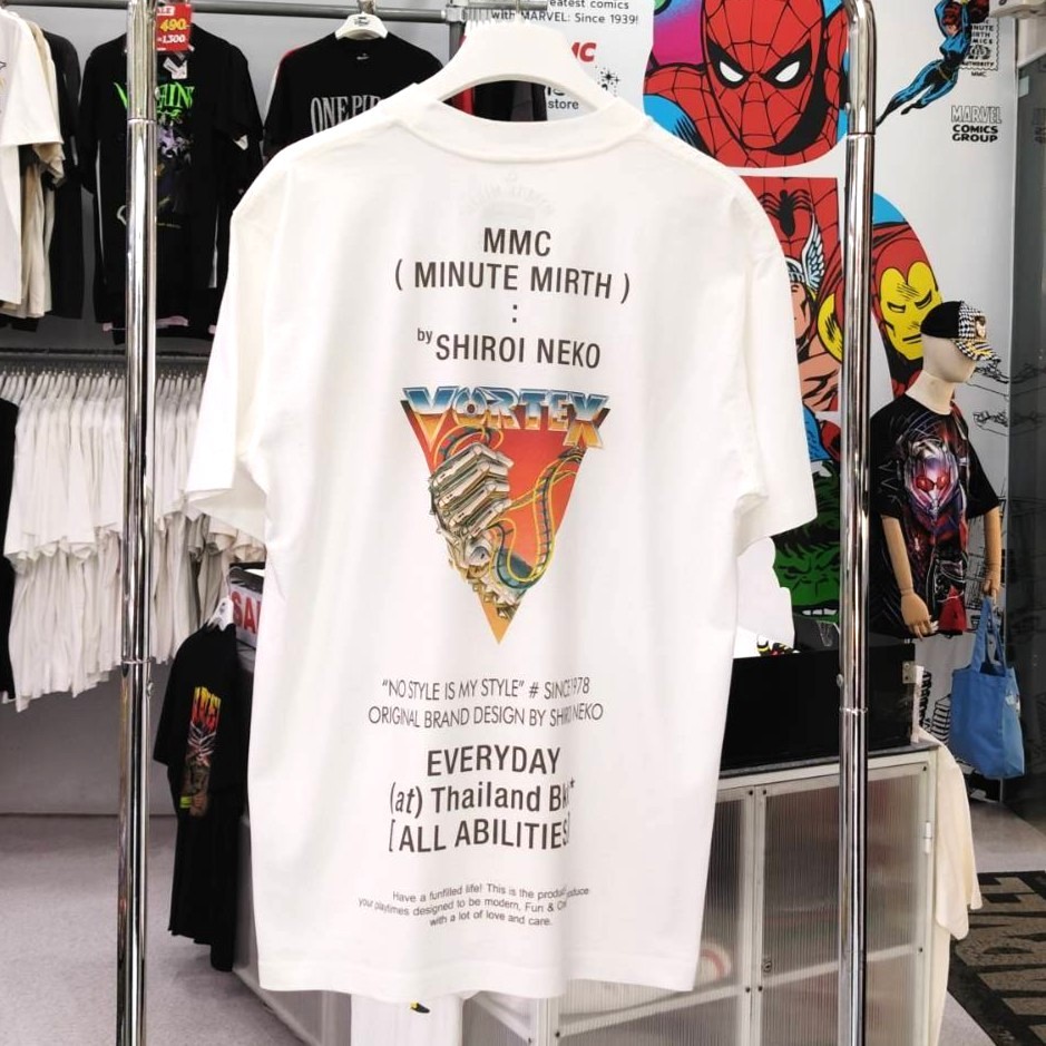 Power7 x Minute Mirth เสื้อยืดสตรีทแฟชั่น คอลเลคชั่นใหม่จากแบรนด์ Minute Mirth (MTX-008) — صورة 3