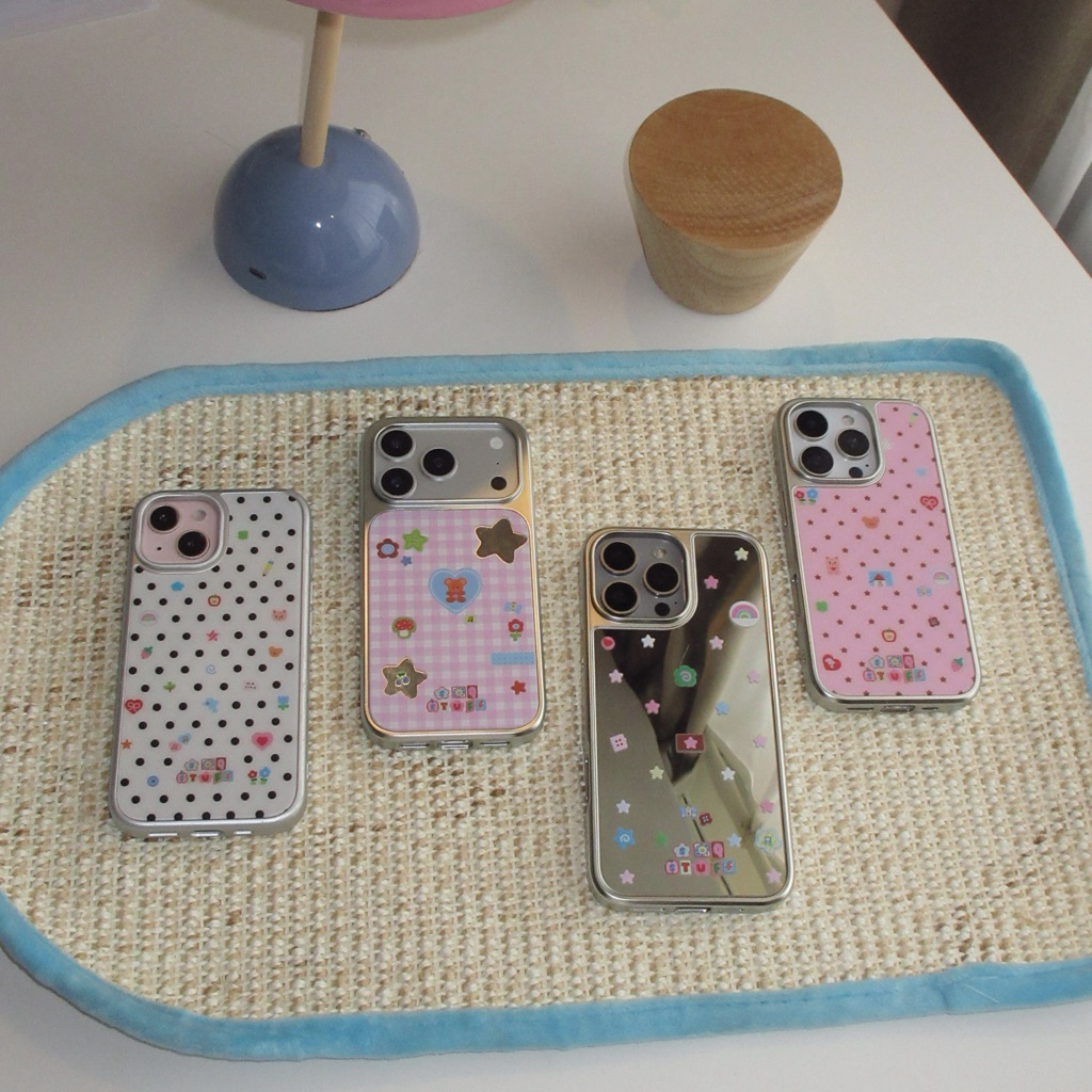 soqstuff เคสขอบ*เงิน* มีแม่เหล็ก🧲 พร้อมส่ง🪽💕