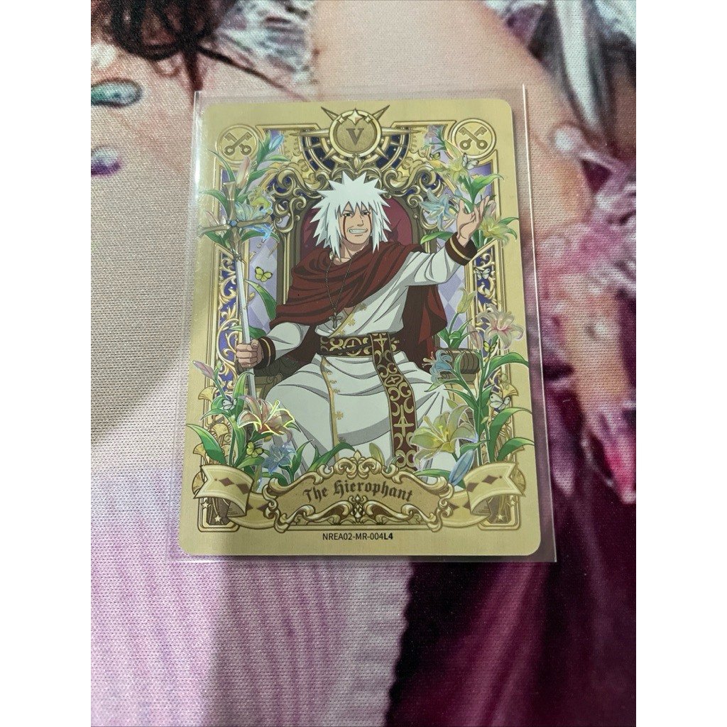 Naruto Card Kayou MR Jiraiya Zodiac งานแรร์