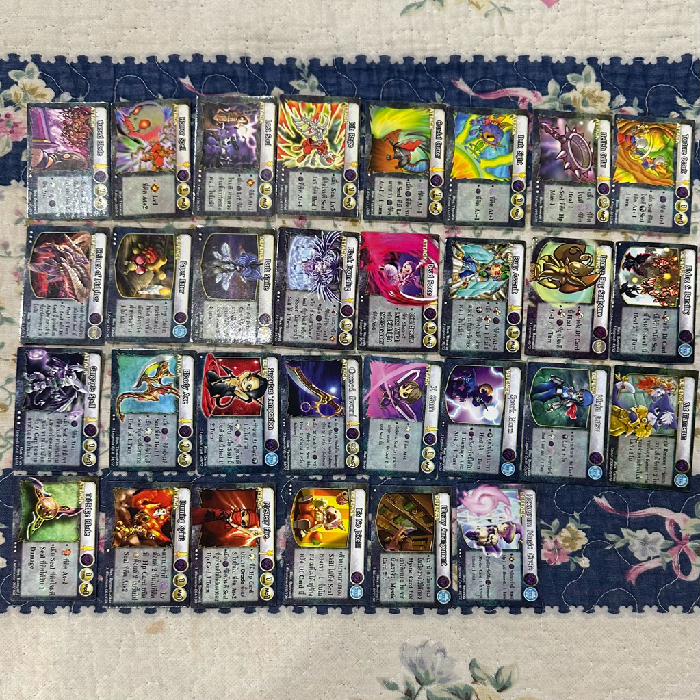 การ์ด Summoner Trinity - Mystic card ธาตุมืด