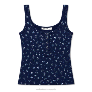 ÉTOILE BNK GIGI TOP เสื้อกล้ามดีเทลกระดุมสแนป
