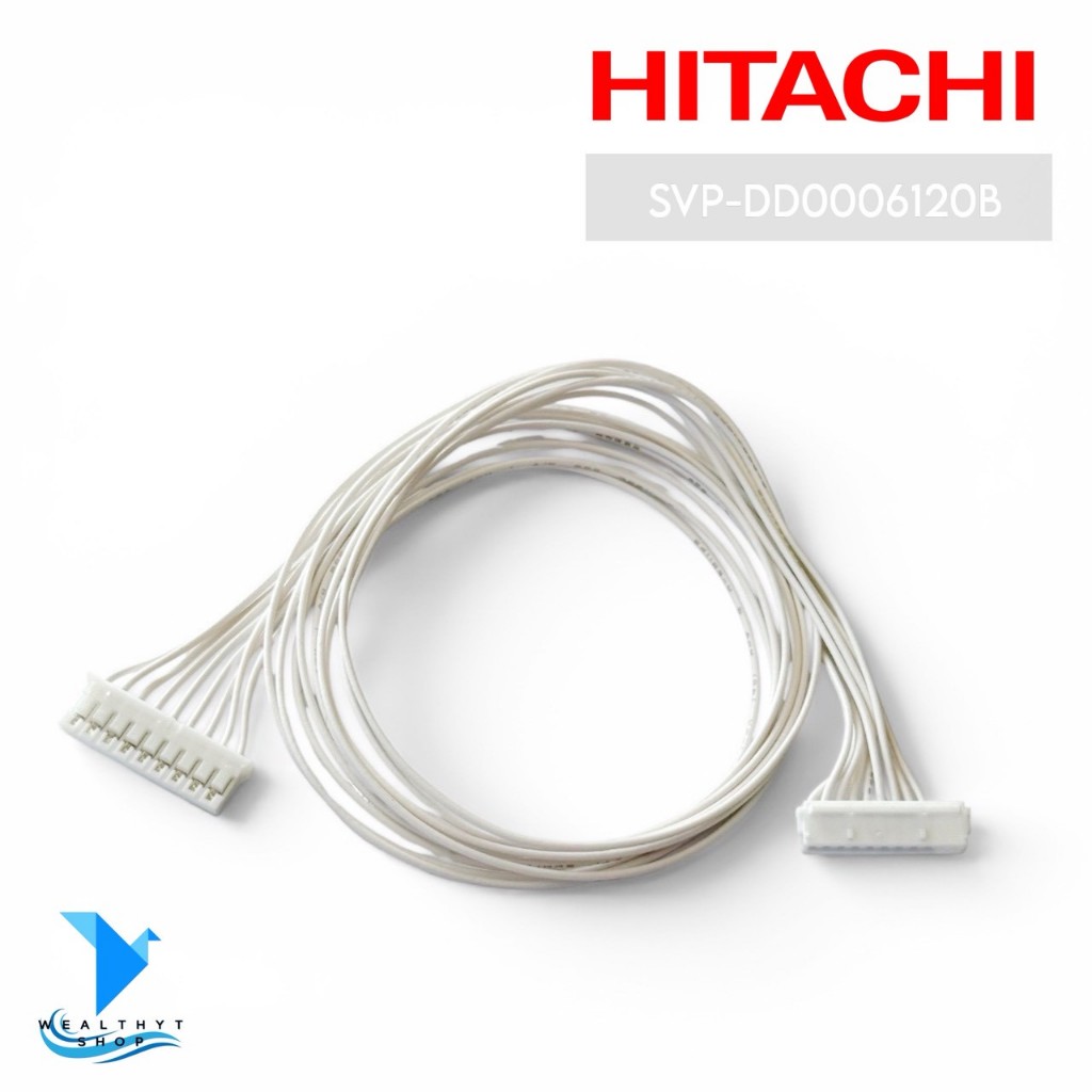 SVP-DD0006120B สายแพรแอร์ HITACHI สายแพรแผงรับสัญญาณ แอร์ฮิตาชิ (สายแพร 9 เส้น) อะไหล่แอร์ ของแท้ศูนย์