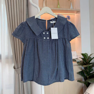เสื้อคอปกเเต่งกระดุมน่ารัก ทรงโอเวอร์ไซส อก 32-40 G40