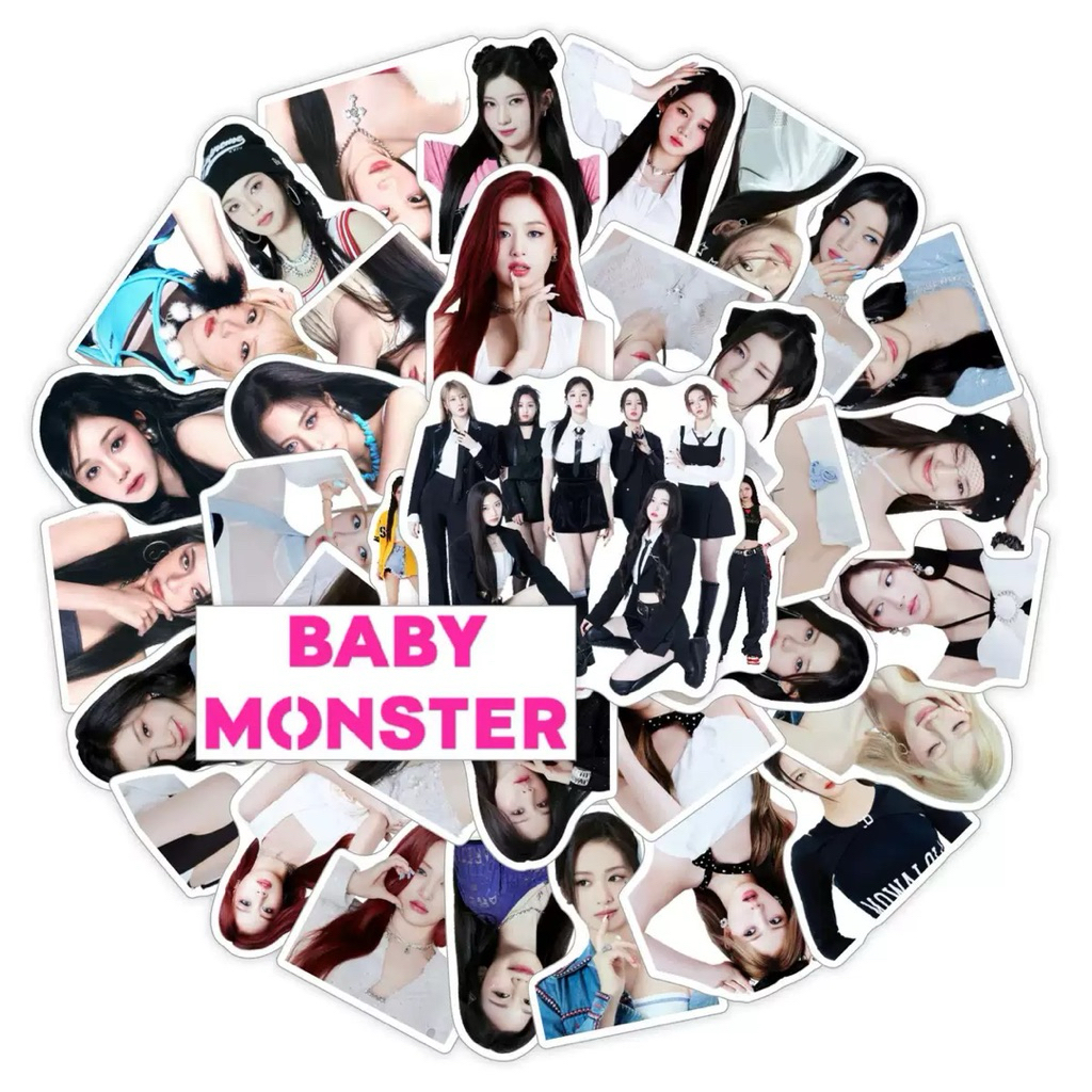 สติกเกอร์ 10 แผ่น 4EVE /BUS /bts/baby monster /BANGSAEN /เพราะคุณ I Shine สติกเกอร์ตกแต่ง Idol ของสะสม