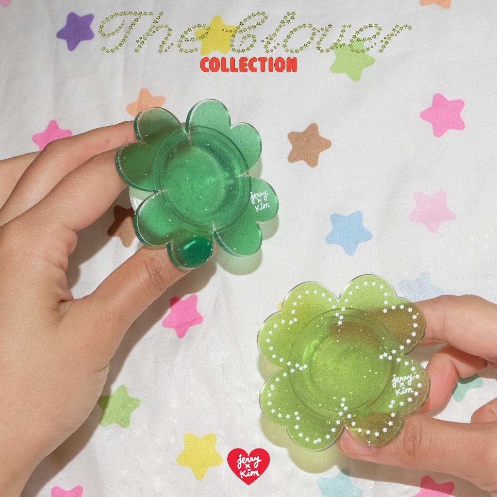 The Clover Collection Glitter Griptok ฐานกาว 🍀 Jerryxkimdotstick